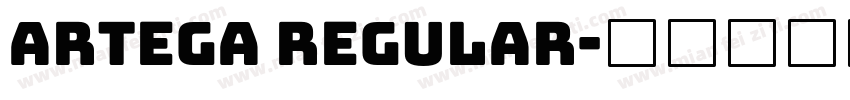 Artega Regular字体转换